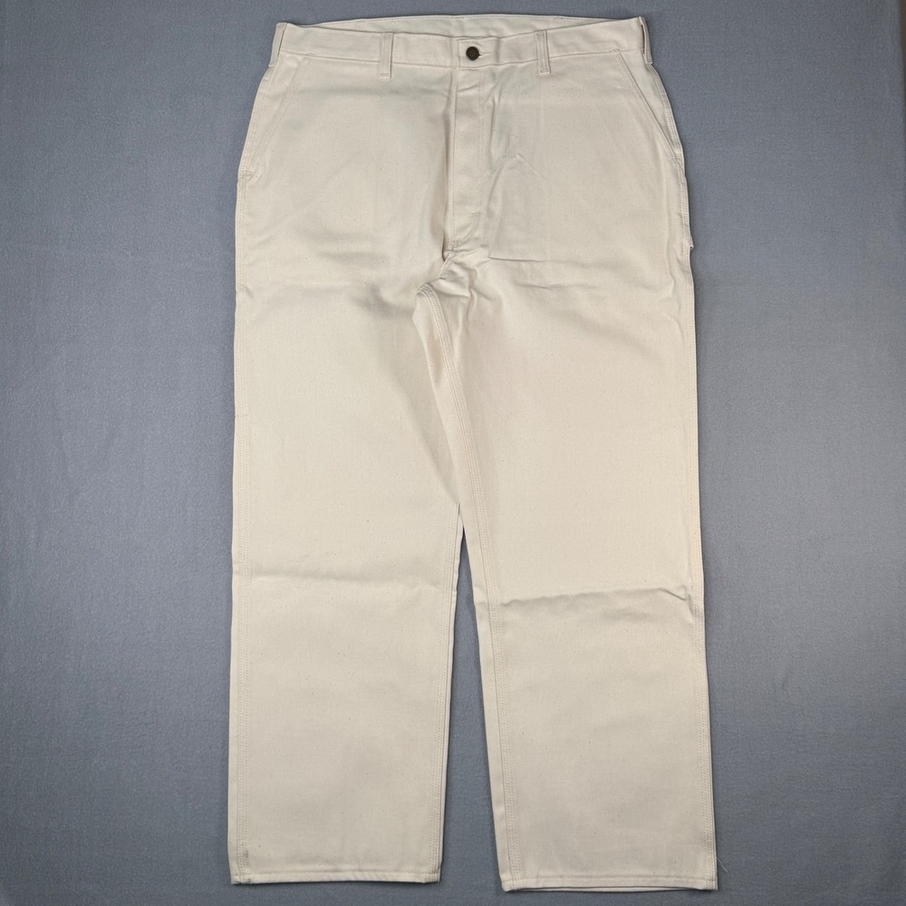 Vintage OshKosh B'Gosh Carpenter Pants 38x30 USA Union Made Sanforized Talon